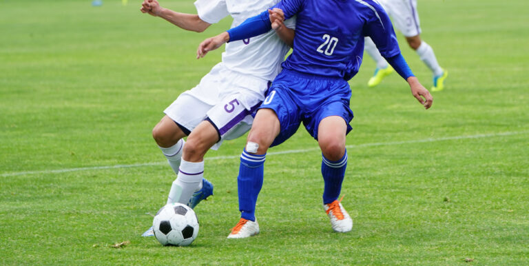 サッカーで起こりやすい怪我