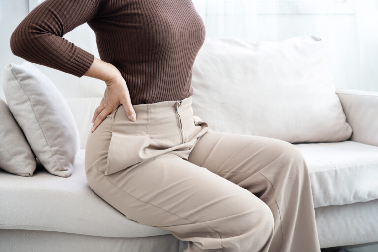 腰痛のイメージ図